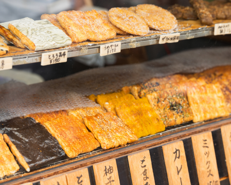 CIBO TIPICO DEI MERCATI DI KURASHIKI