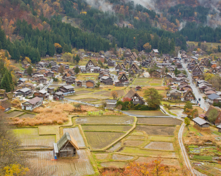 Villaggio a shirakawa