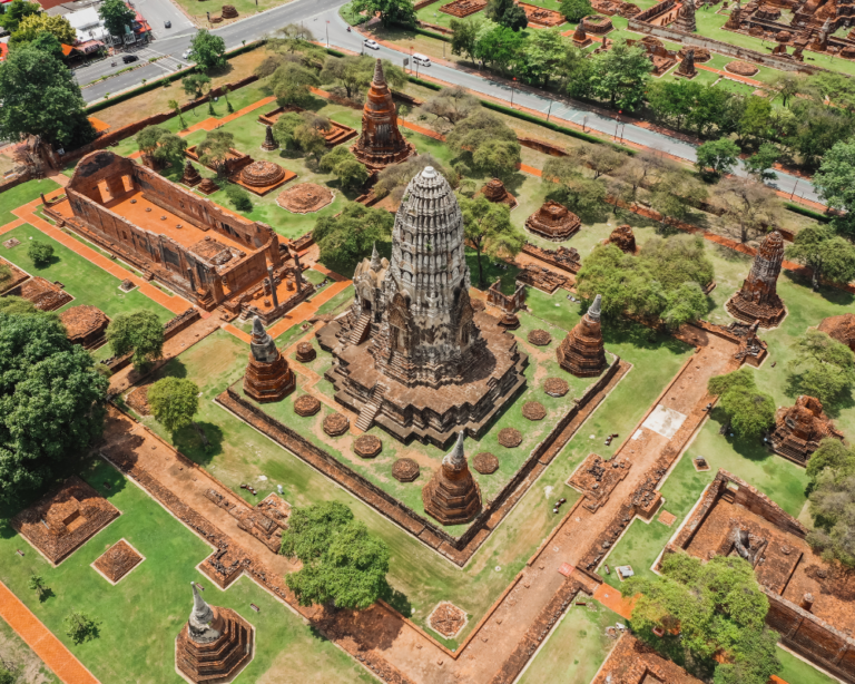 Ayutthaya temples, Thailand
