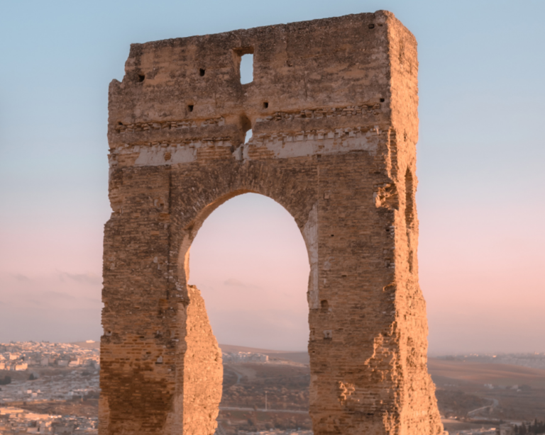 MARINID TOMBS ON THE HILL, FEZ, MAROCCO