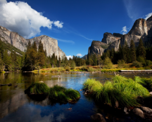 YOSEMITE NATIONAL PARK LAKE