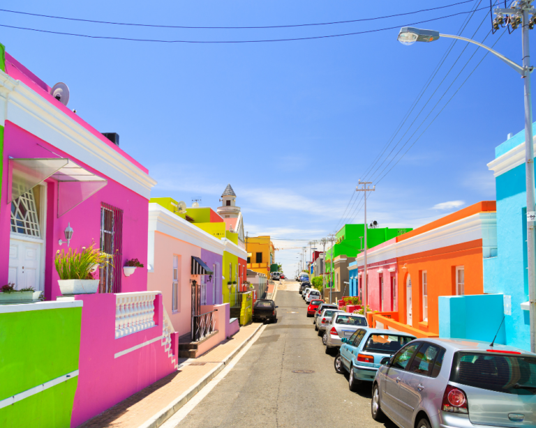 cape town colorful houses
