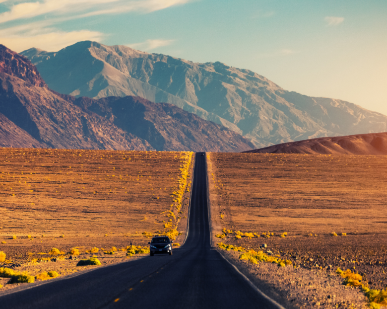 death valley immense desert