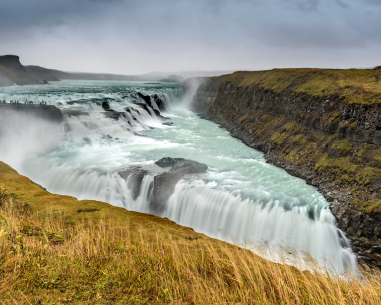 potenza della cascata di Gullfoss