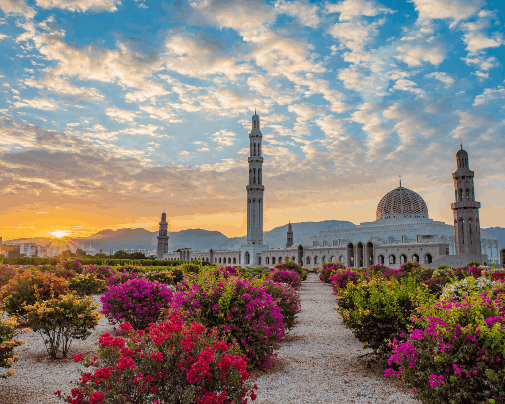 GIARDINI DELLA GRANDE MOSCHEA MUSCAT