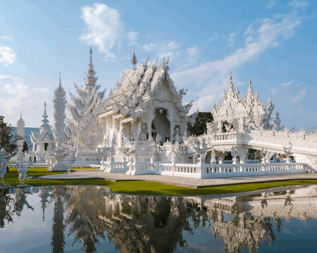 wat rong khun tempio bianco chiang mai