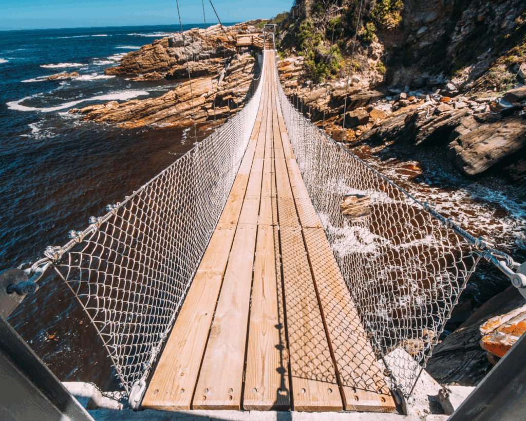 PONTE SOSPESO AL TSITSIKAMMA NATIONAL PARK