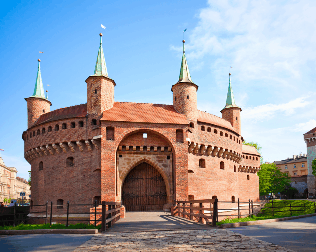 krakow barbakan
