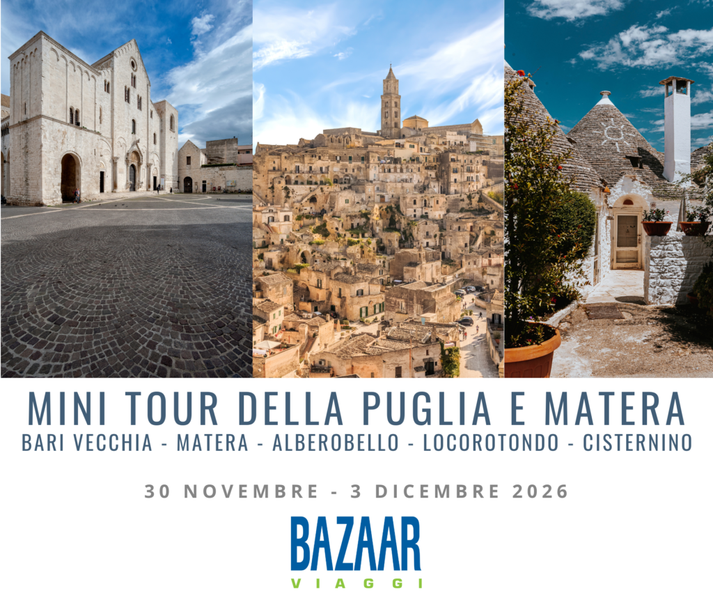 Mini tour Puglia e Matera 2026